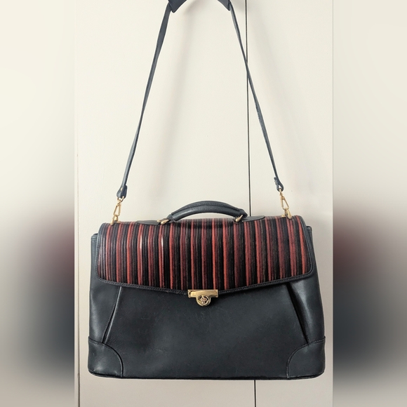 DeBon Leather Messenger Bag - Picture 1 of 5